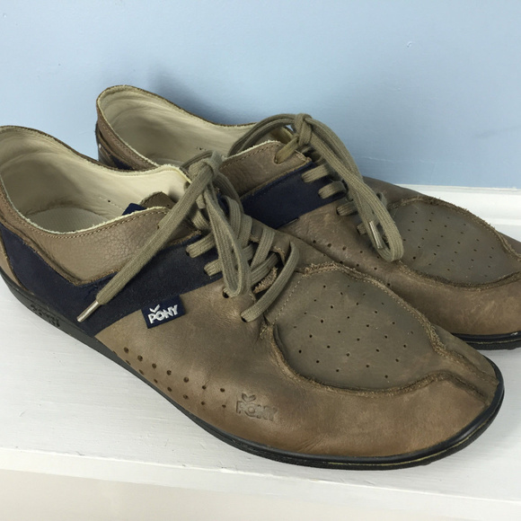 pony leather shoes